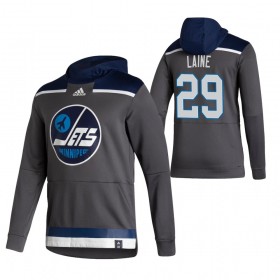 Winnipeg Jets Patrik Laine 29 2020-2021 Reverse Retro Pullover Hooded Sweatshirt - Herre